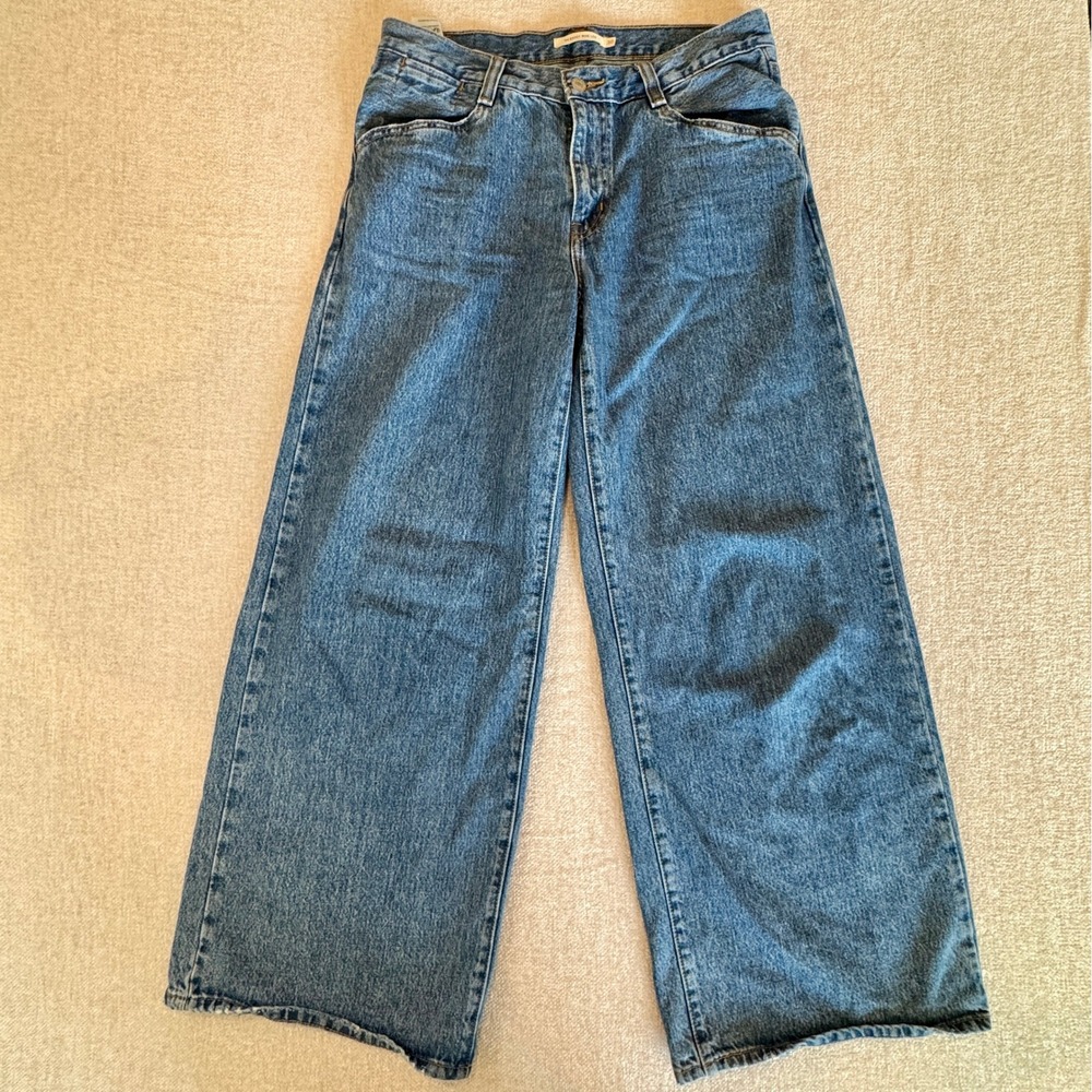 Levi's Wide Leg Blue Denim Jeans
